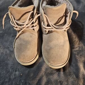 UGG Purple Lace Up Boots